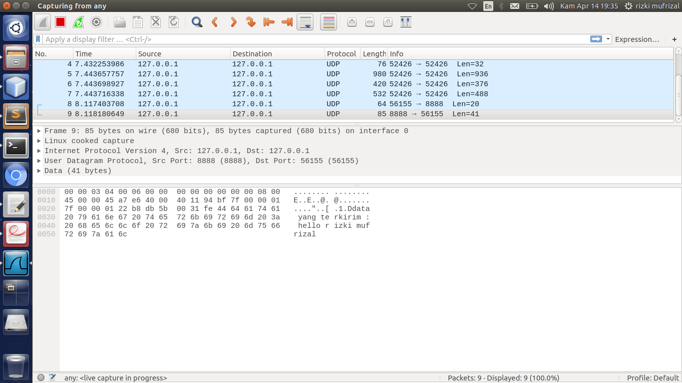 Belajar Socket Programming Rizki Mufrizal